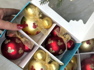 Eglutės žaisliukų komplektas „Mickey Mouse“