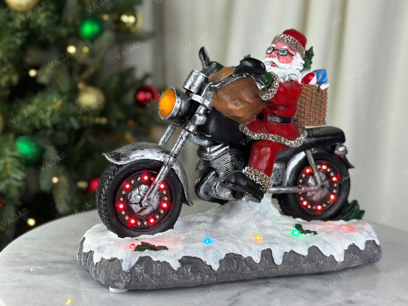 Kalėdinė LED dekoracija „Motorcykel“ - Image 2