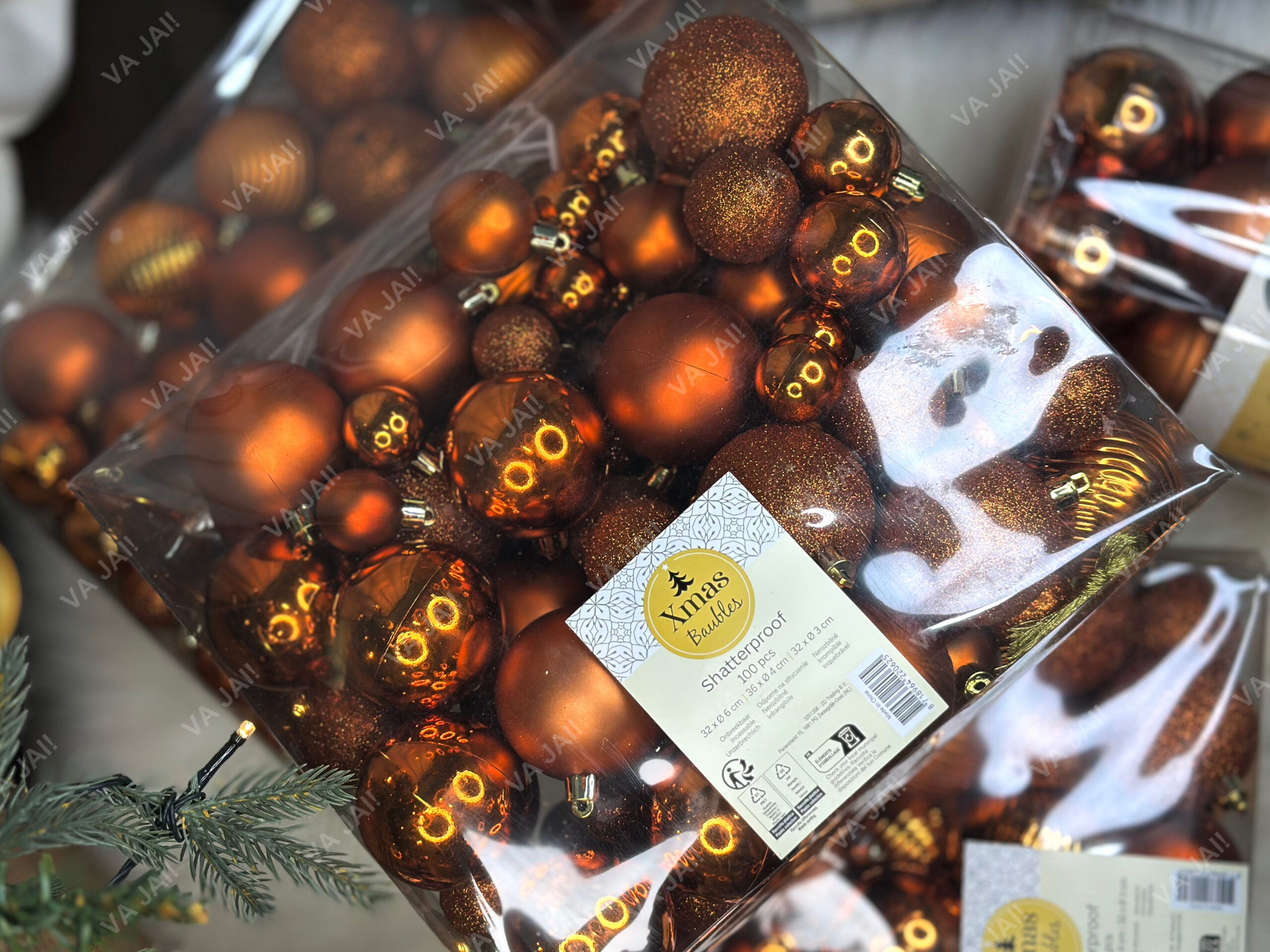 Eglutės žaisliukų komplektas „Gingerbread“ - Image 3