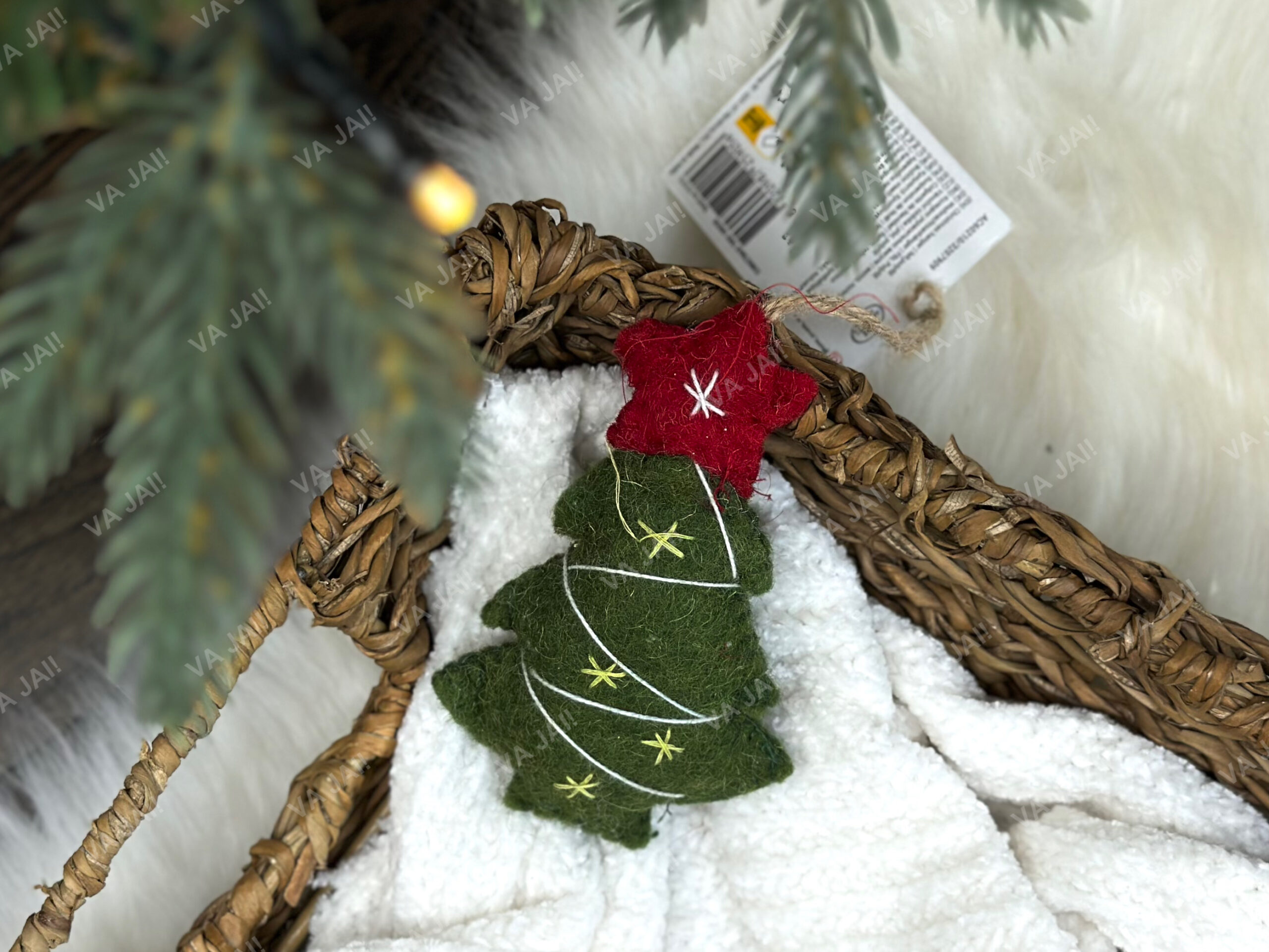 Veltinis eglutės žaisliukas „Eglutė“