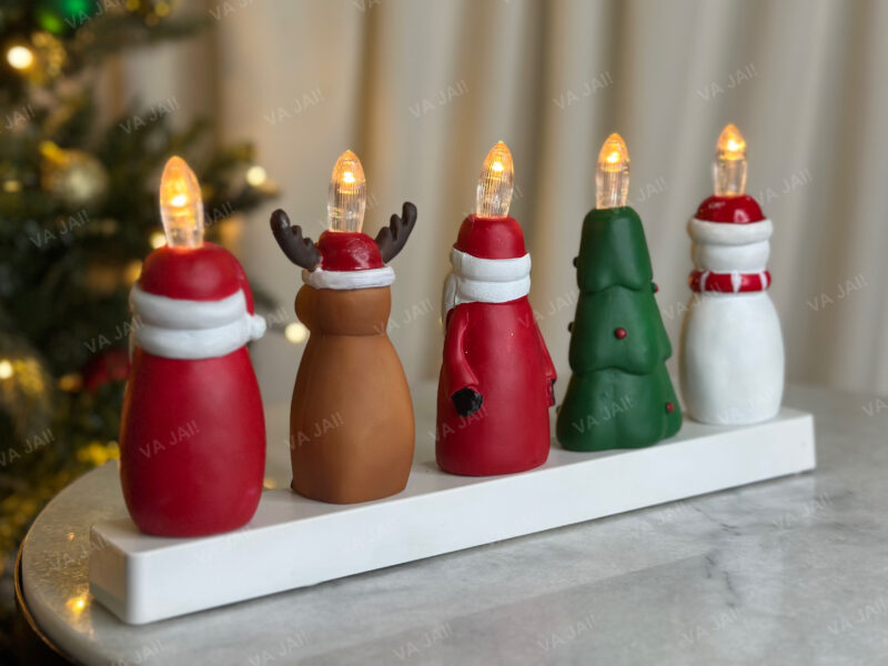 Kalėdinė LED žvakidė „Christmas Family“ - Image 5