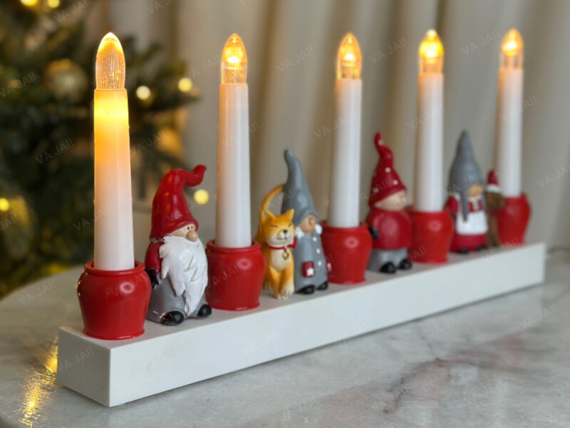 LED žvakidė „Santa“ - Image 3