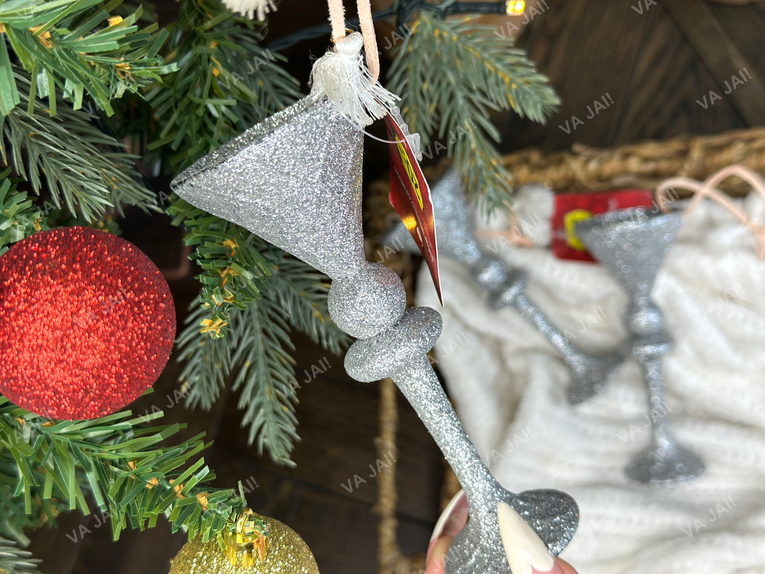 Eglutės žaisliukas „Sidabrinė taurė“ - Image 4