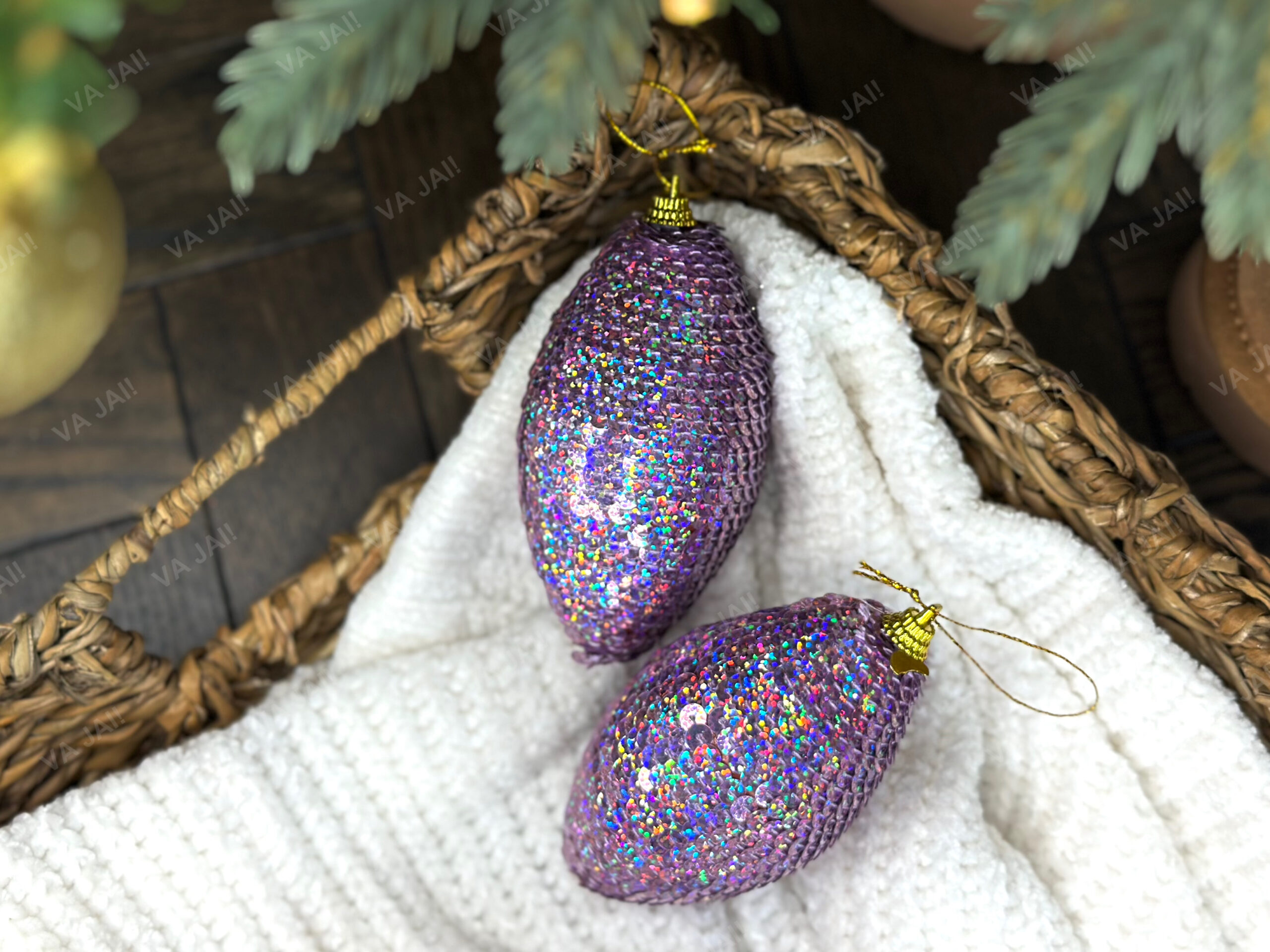 Eglutrės žaisliukų komplektas „Purple Spiner“ - Image 2