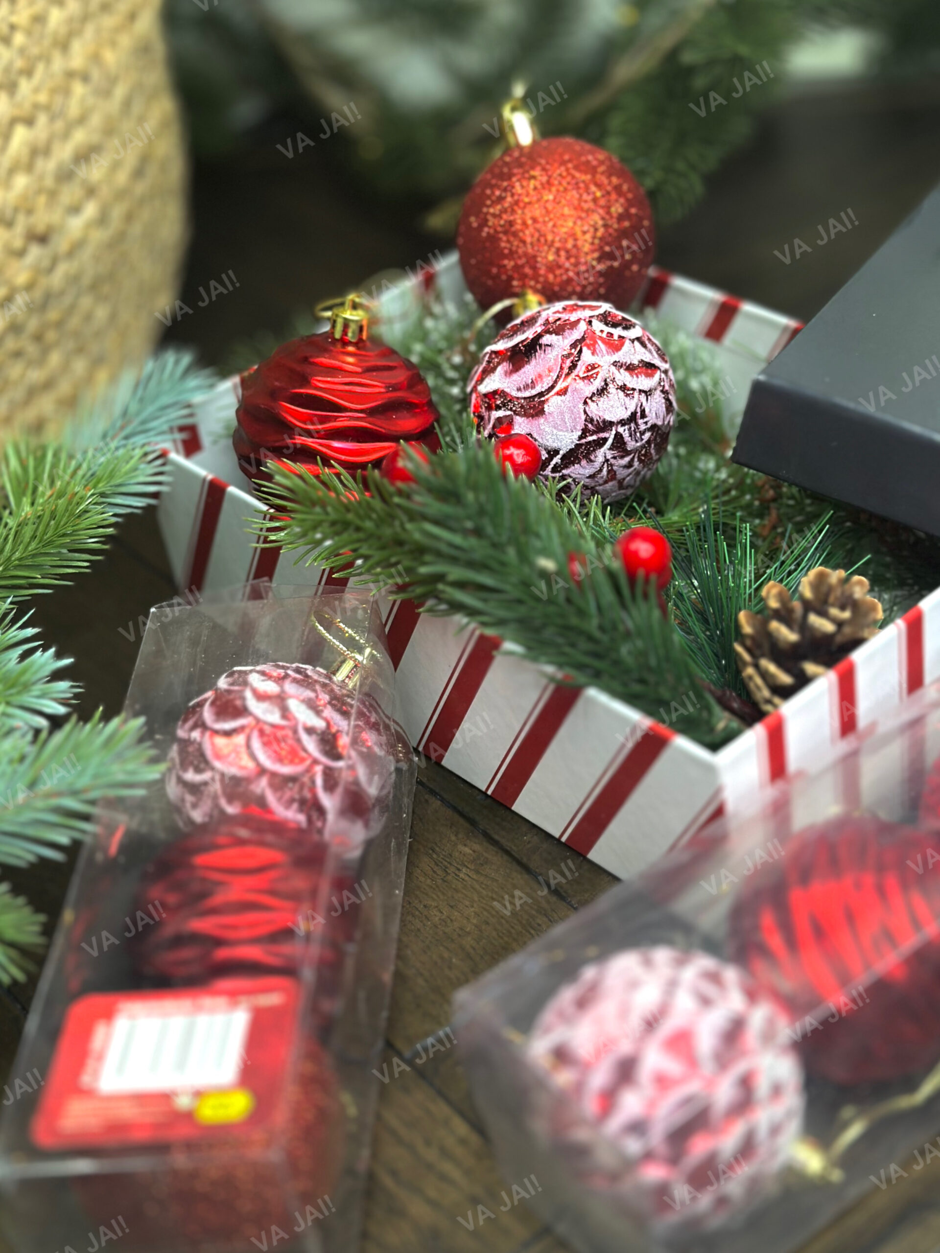 Eglutės žaisliukų komplektas „Frost“ - Image 2