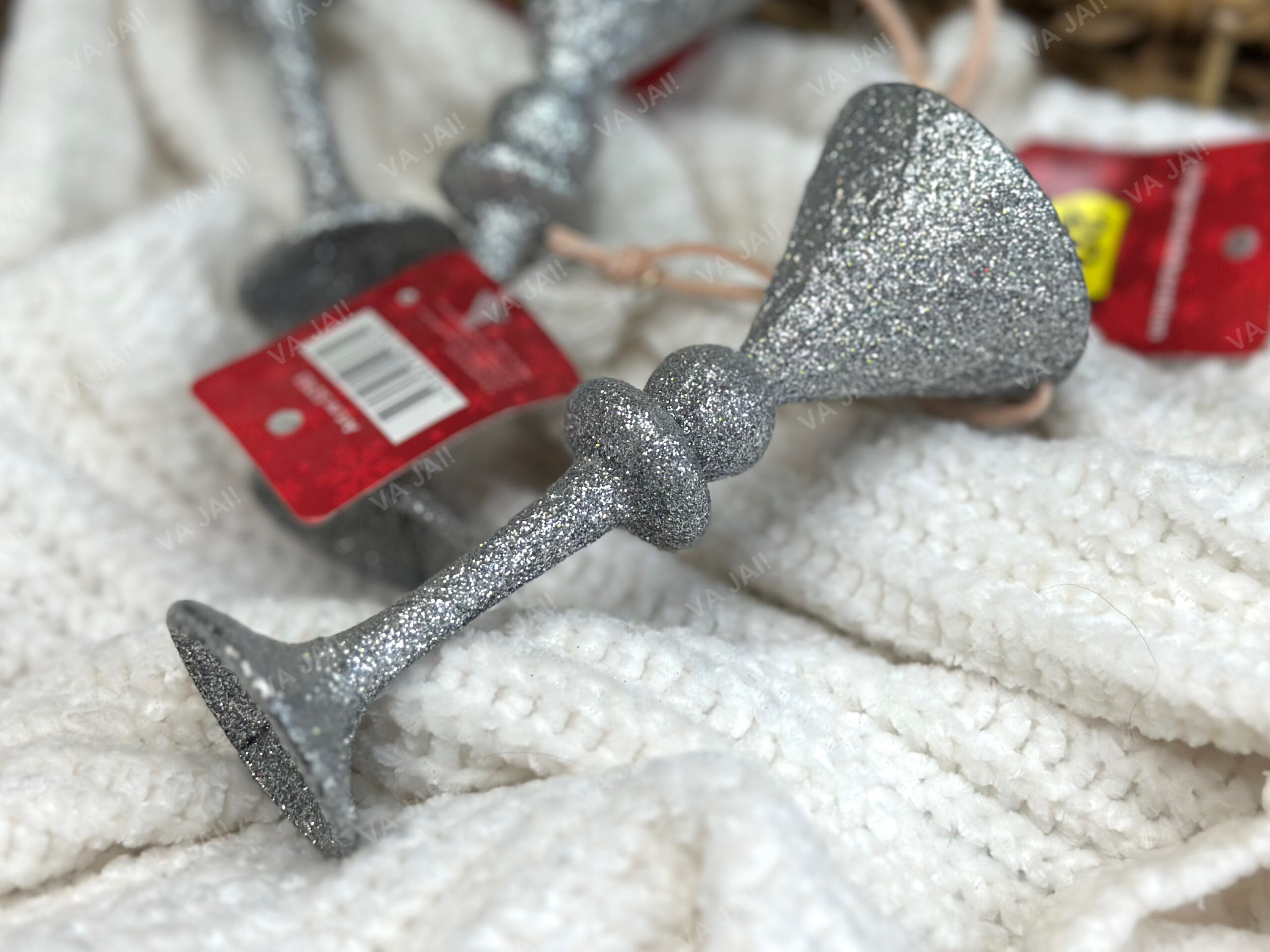 Eglutės žaisliukas „Sidabrinė taurė“ - Image 5