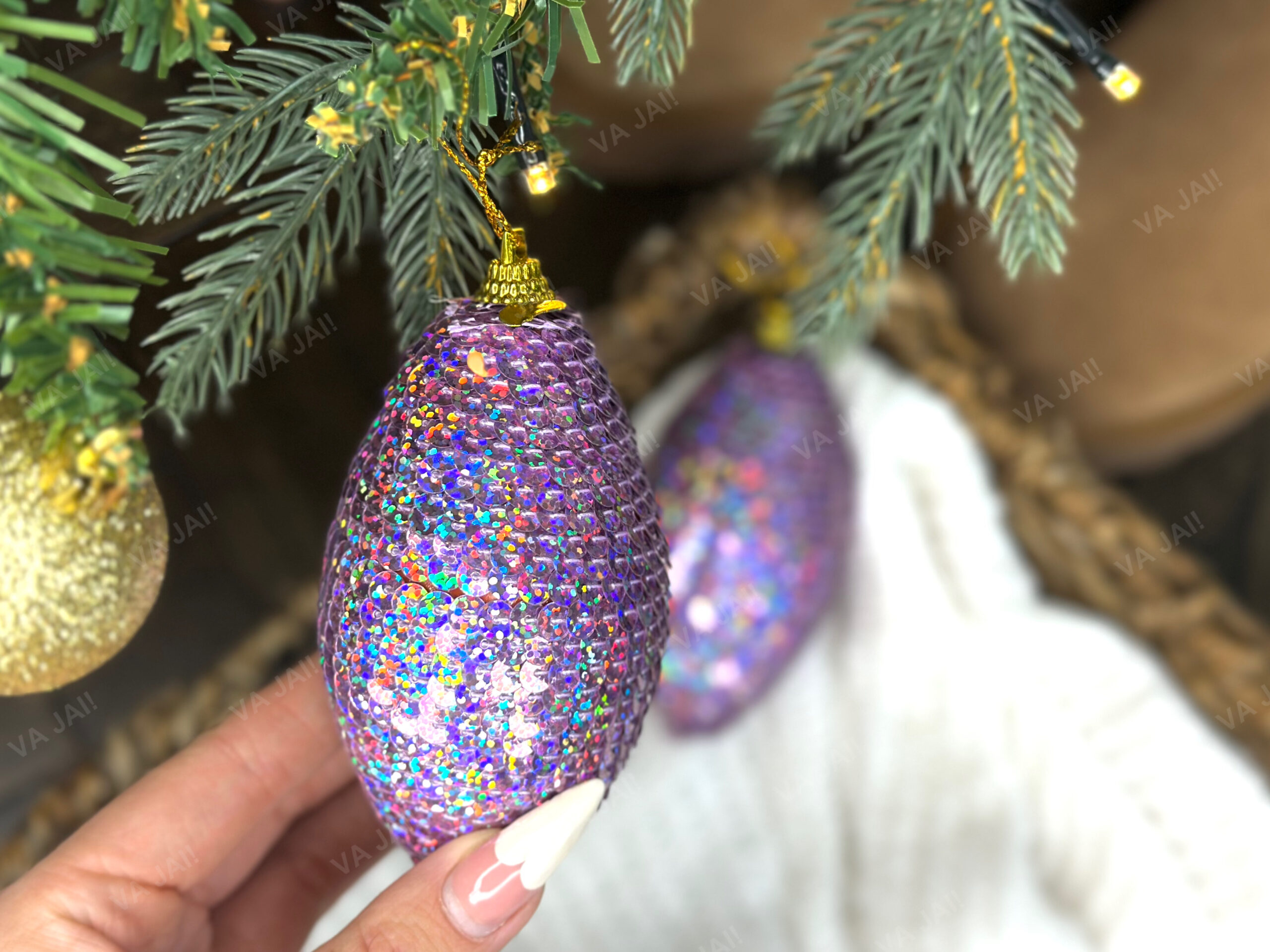 Eglutrės žaisliukų komplektas „Purple Spiner“ - Image 4