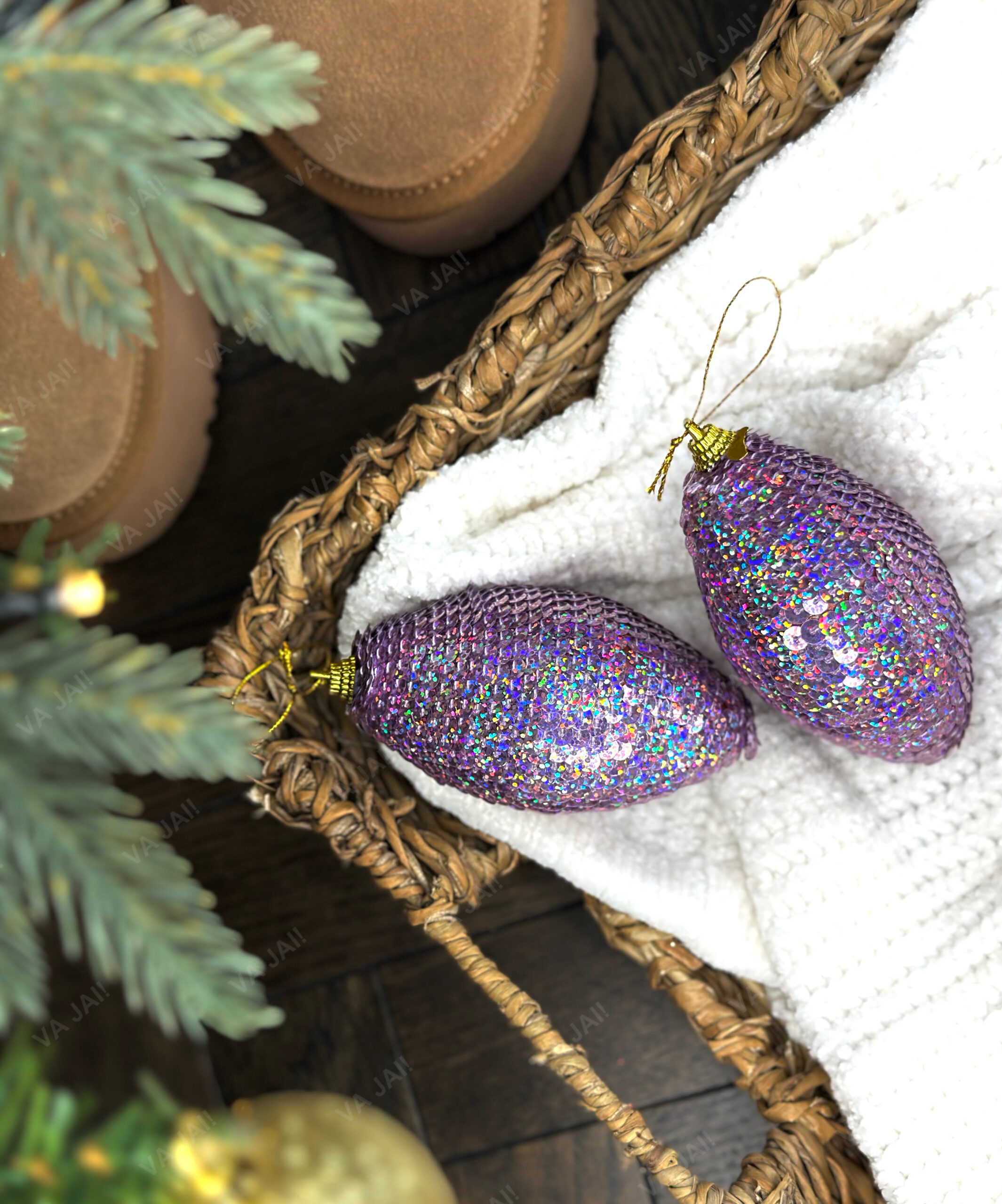 Eglutrės žaisliukų komplektas „Purple Spiner“