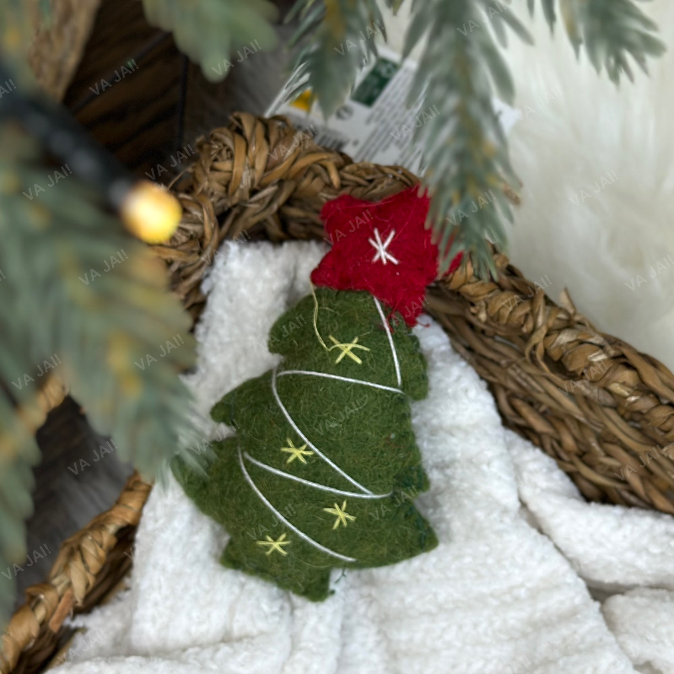 Veltinis eglutės žaisliukas „Eglutė“ - Image 2