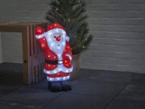 Akrilinė LED dekoracija „Tomte“