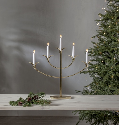 Metalinė LED žvakidė „Tilpi“