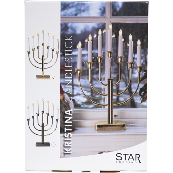 Metalinė LED žvakidė „Kristina“ - Image 3