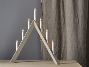 Medinė LED žvakidė „Arrow“