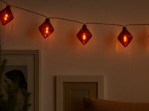 Stiklinės dekoratyvinės LED lemputės „Diamond“