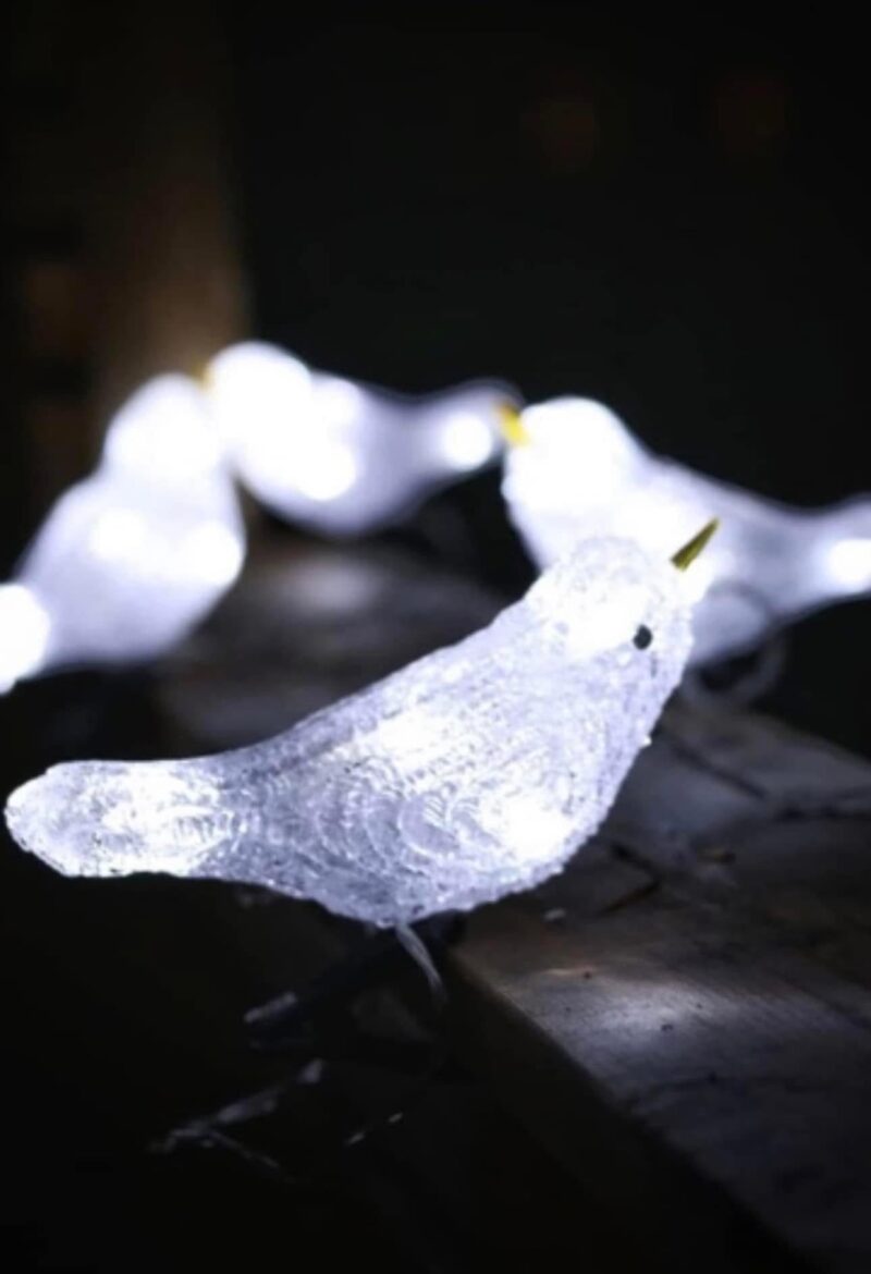 Akrilinė LED dekoracija „Birds“