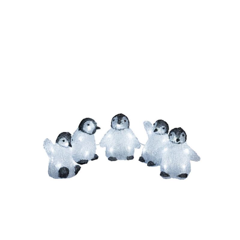 KONST SMIDE akrilinė LED dekoracija „Penguin“ - Image 4