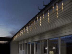 KONST SMIDE LED girlianda - varvekliai „Icicle“