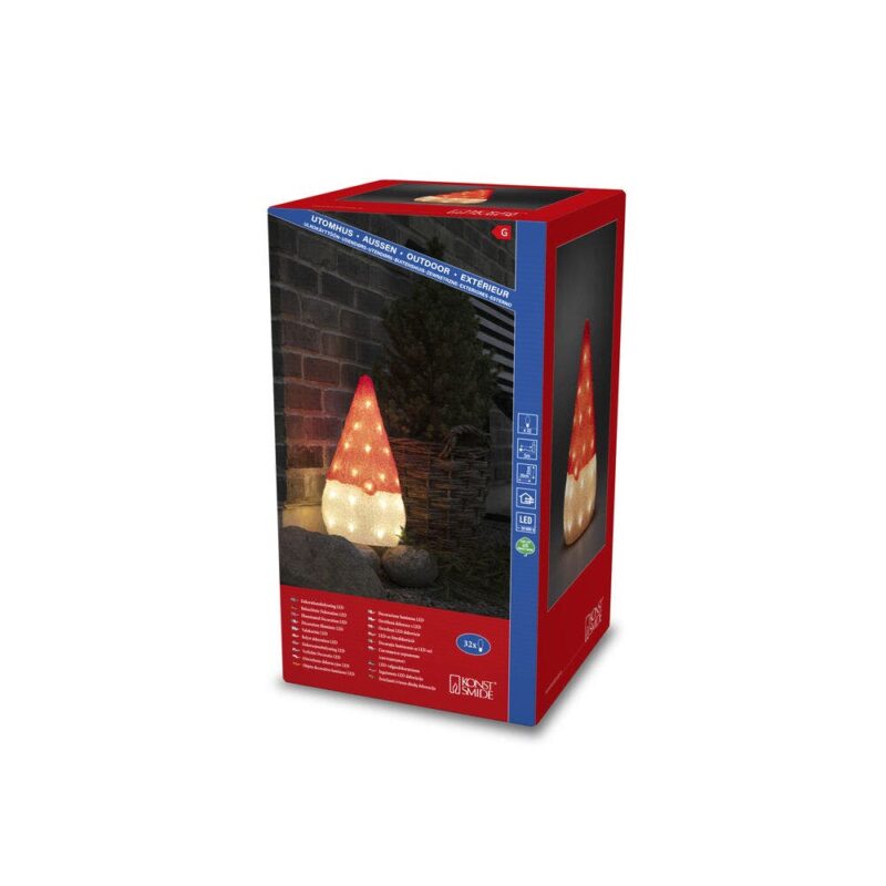 KONST SMIDE akrilinė LED dekoracija „Santa“ - Image 6