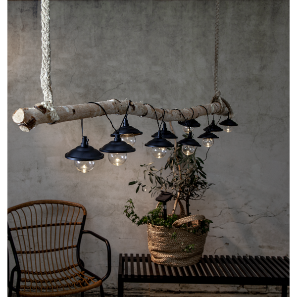 Terasinės lmputės su saulės baterija „Globe Shade“ - Image 6