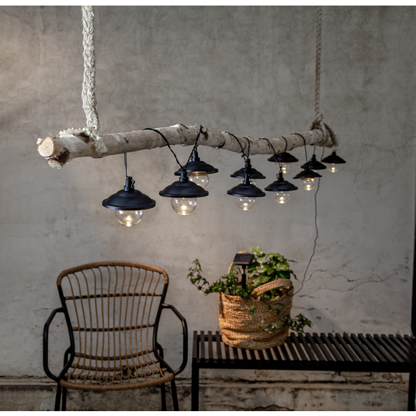 Terasinės lmputės su saulės baterija „Globe Shade“ - Image 7