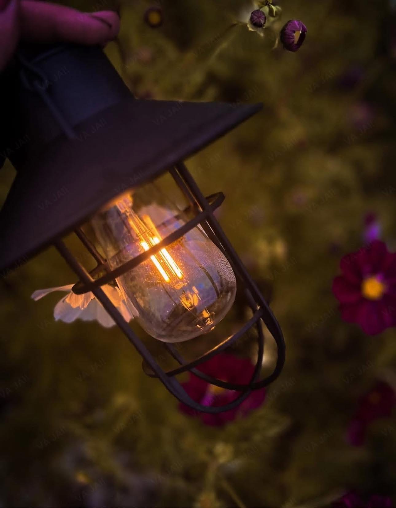 Dekoratyvinė saulės lempa „Cage“ - Image 2