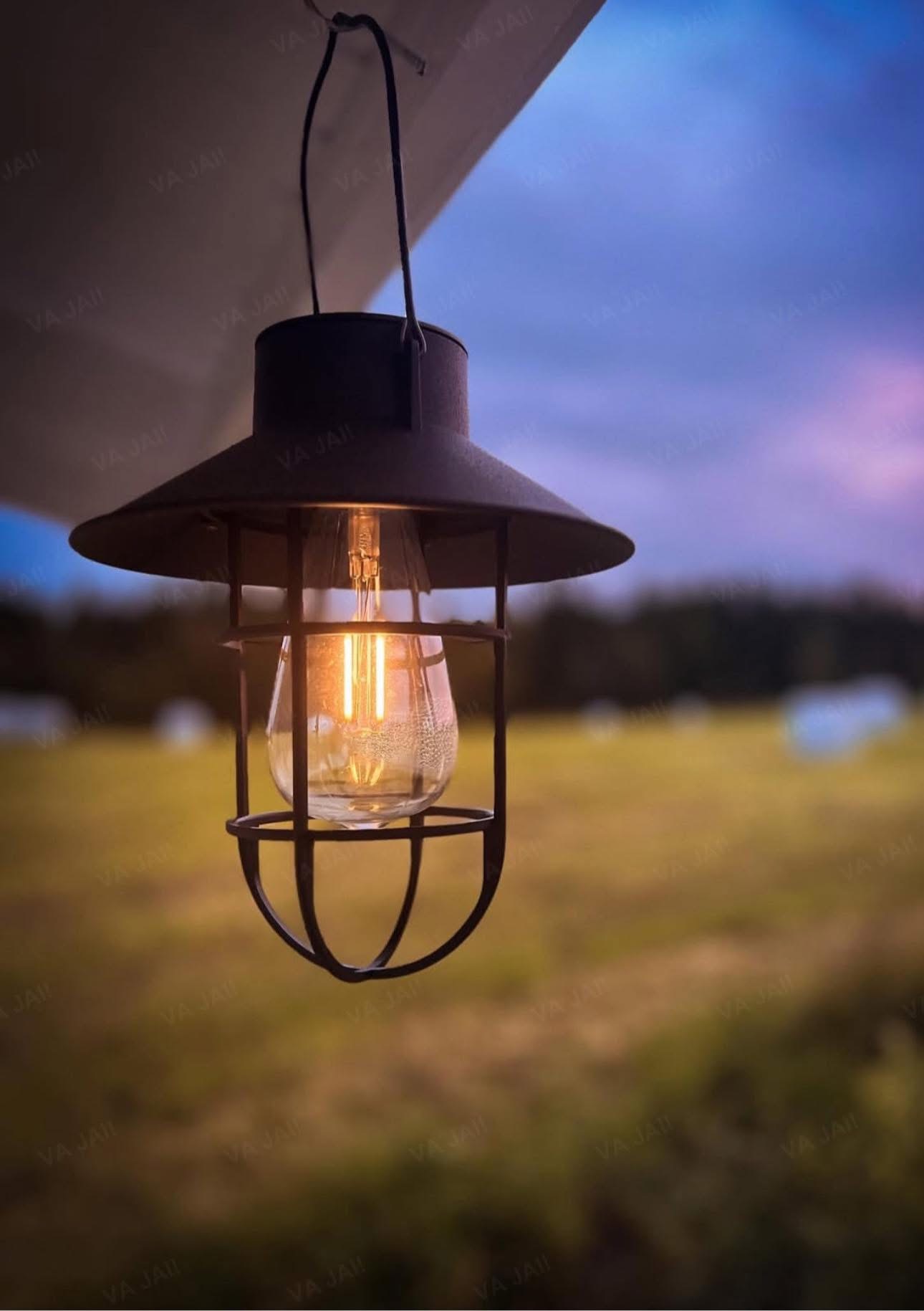 Dekoratyvinė saulės lempa „Cage“