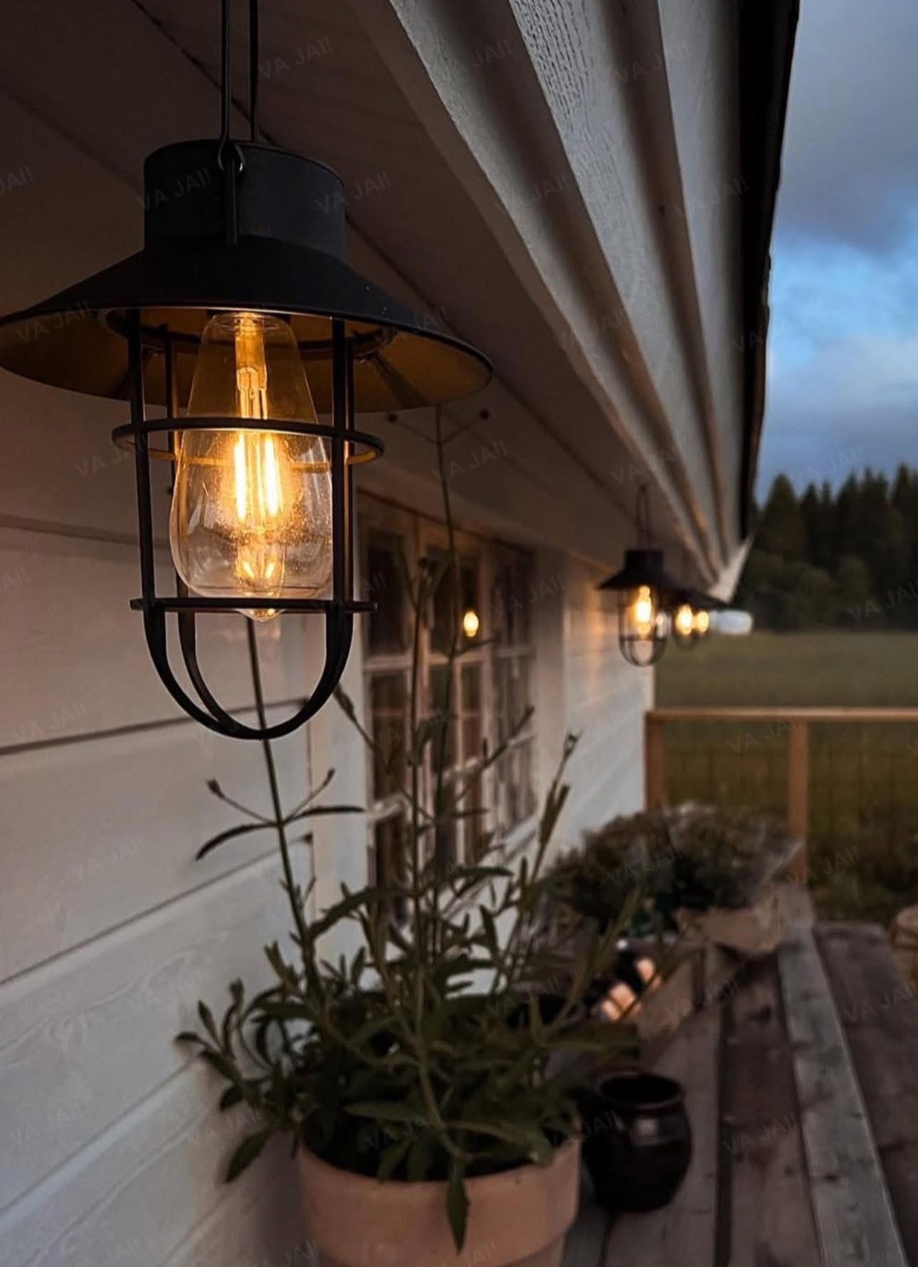 Dekoratyvinė saulės lempa „Cage“ - Image 3