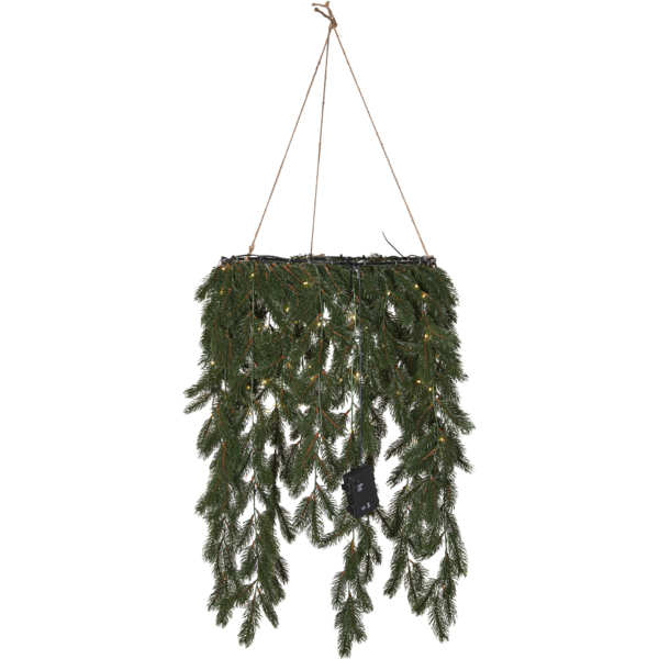 Eglės šakų LED dekoracija - vainikas „Erna“ - Image 8