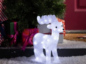 Akrilinė LED dekoracija „Deer“