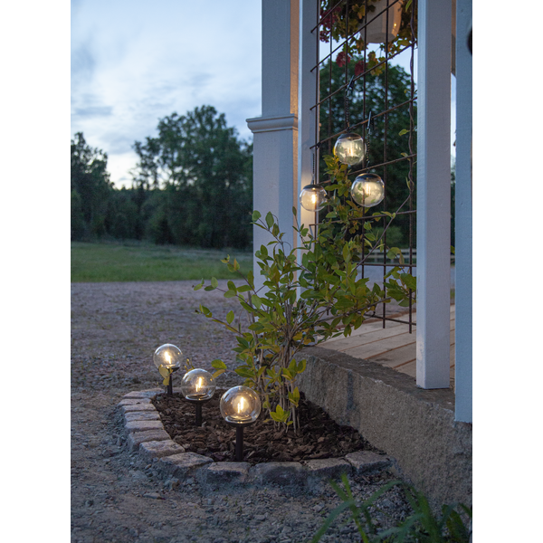 Dekoratyvinių saulės lempų komplektas „Globe“ - Image 2
