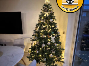 Dirbtinė eglutė su LED apšvietimu „Superlyx“ 210cm