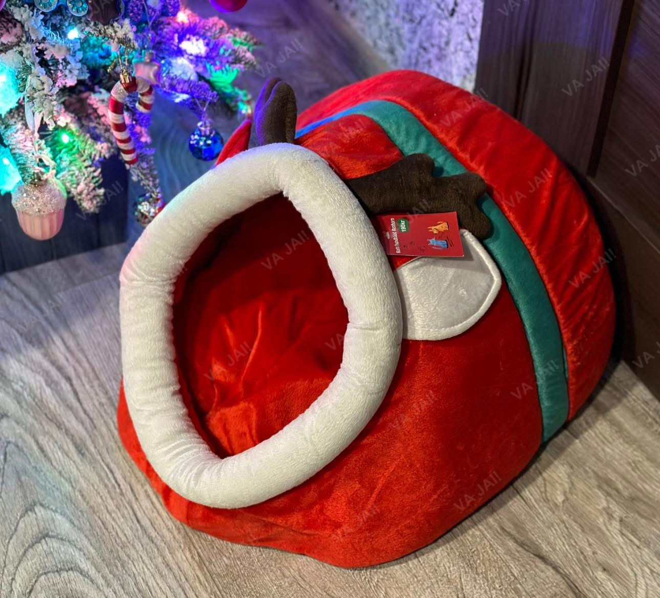 Kalėdinis namelis - gultas augintiniams - Image 3