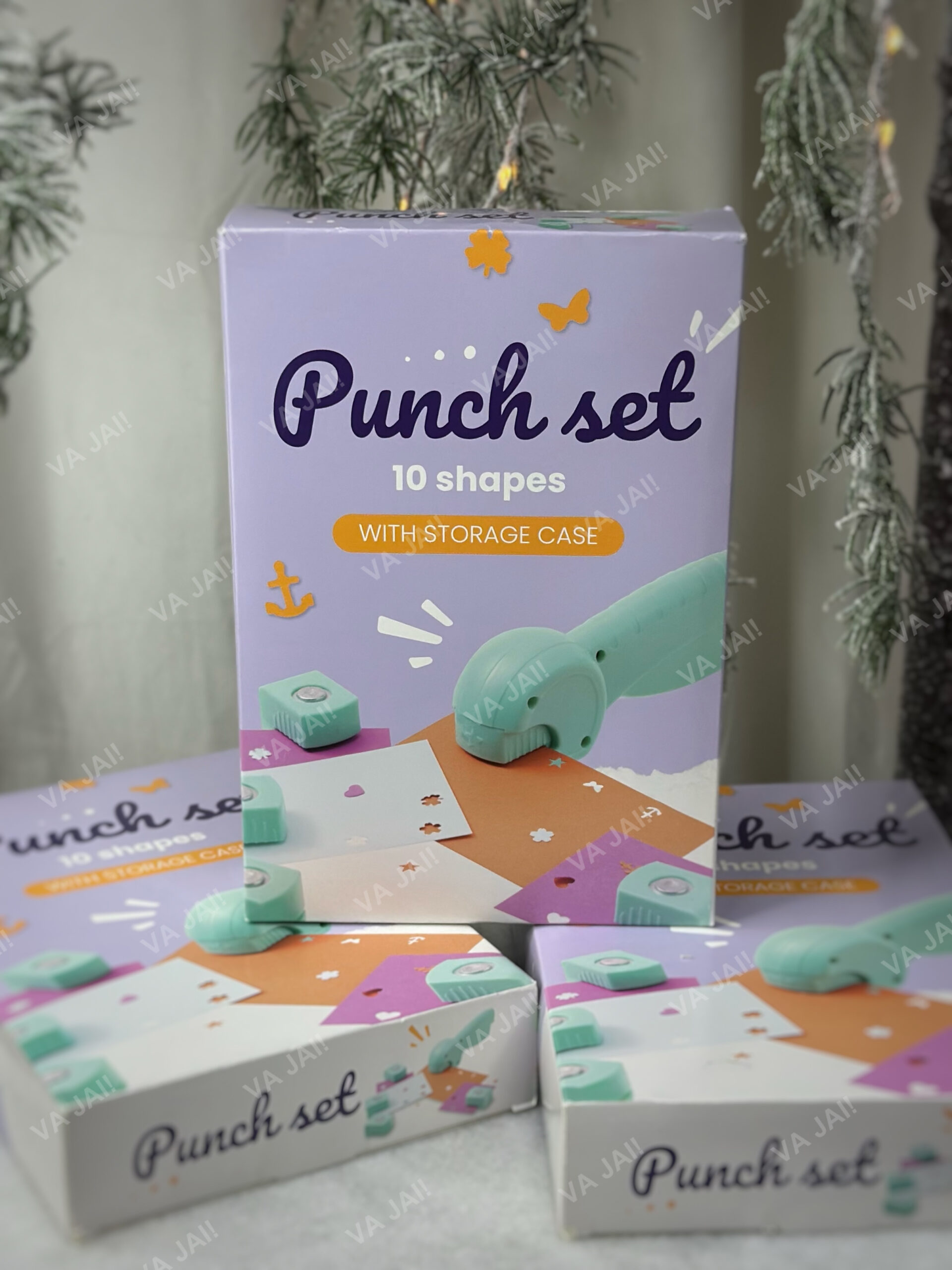 Dekoratyvinių skylamušių rinkinys „Punch Set“ - Image 4