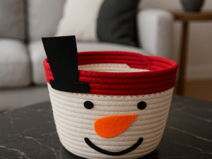 Daugiafunkcinis krepšelis „Snowman“