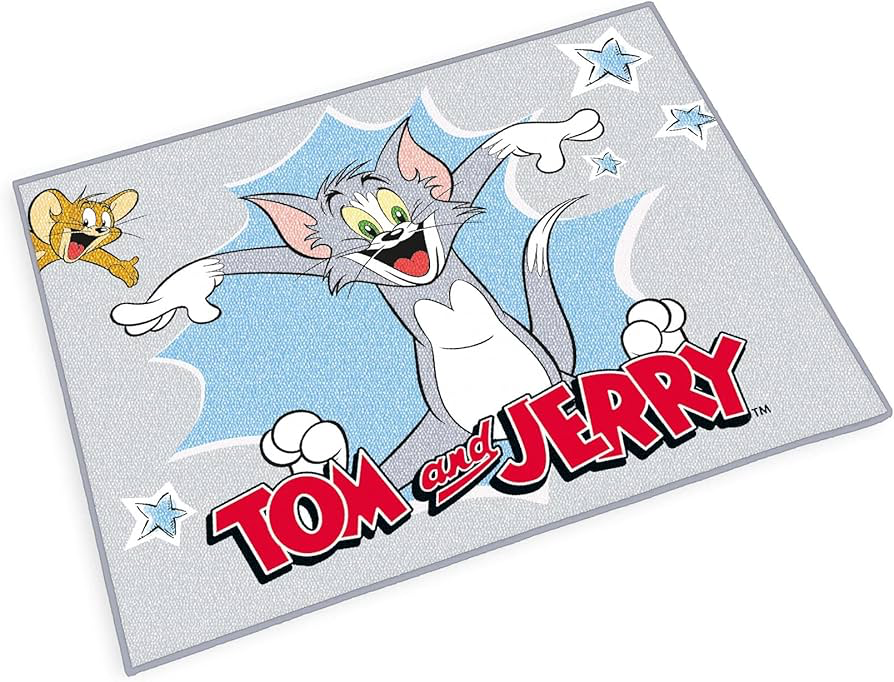 Vaikiškas kilimėlis „Tom And Jerry“ 120x100cm - Image 4