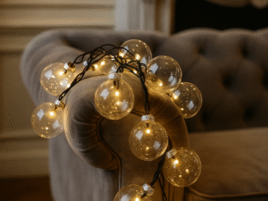 Stiklinės dekoratyvinės LED lemputės „kula“