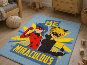 Vaikiškas kilimėlis „Miraculous“ 120x100cm