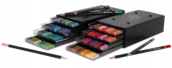 Spalvotų pieštukų rinkinys su dėklu „Disa“ - Image 6