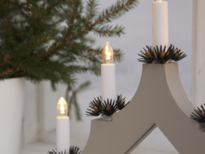 LED žvakidės alsesuarų komplektas „Accessorize“