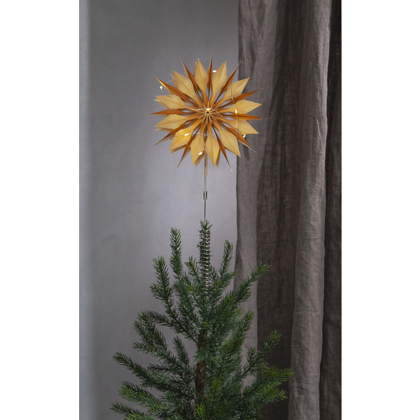 Eglutės viršūnė – popierinė žvaigždė su LED apšvietimu „Flinga“ - Image 2