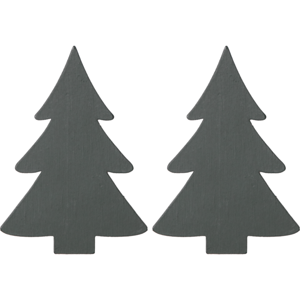 LED žvakidžių aksesuarai – mediniai Kalėdų simboliai - Image 7