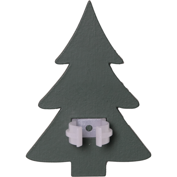 LED žvakidžių aksesuarai – mediniai Kalėdų simboliai - Image 9