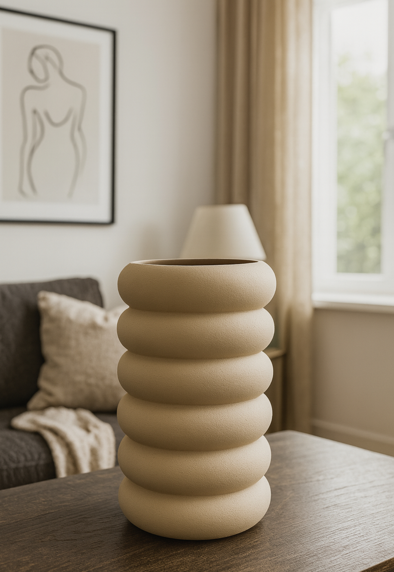 Keraminė vaza „Teddy Bubble“ - Image 2