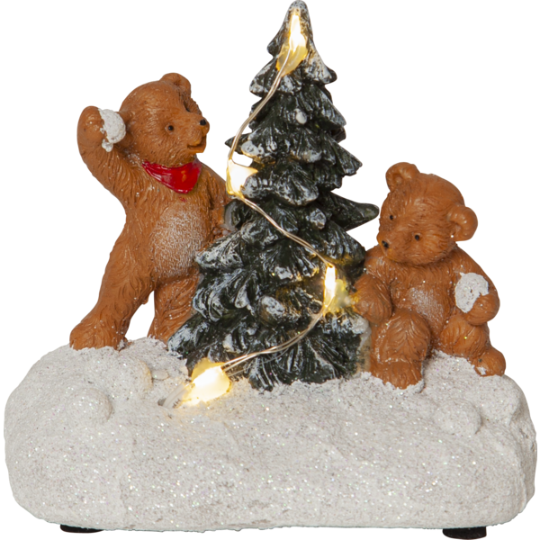 Kalėdinių LED dekoracijų komplektas „Tedville“ - Image 9