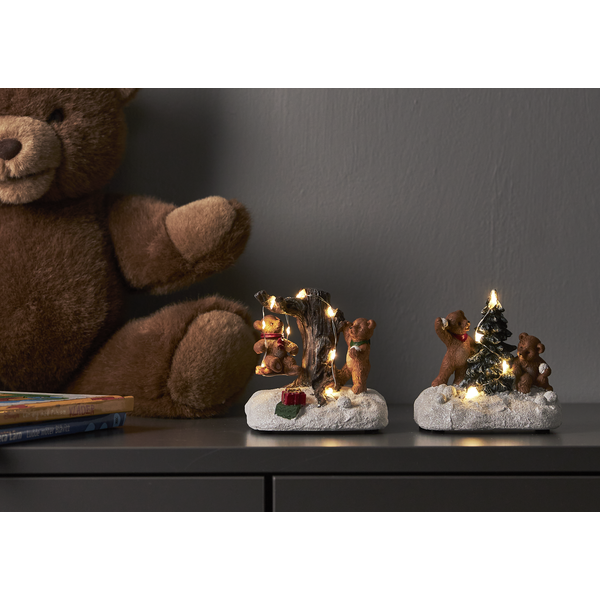 Kalėdinių LED dekoracijų komplektas „Tedville“ - Image 2