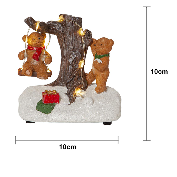 Kalėdinių LED dekoracijų komplektas „Tedville“ - Image 11