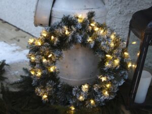 LED vainikas „Edmonton“ 70cm