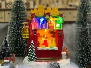 Kalėdinis miestelis „French Fries Shop“