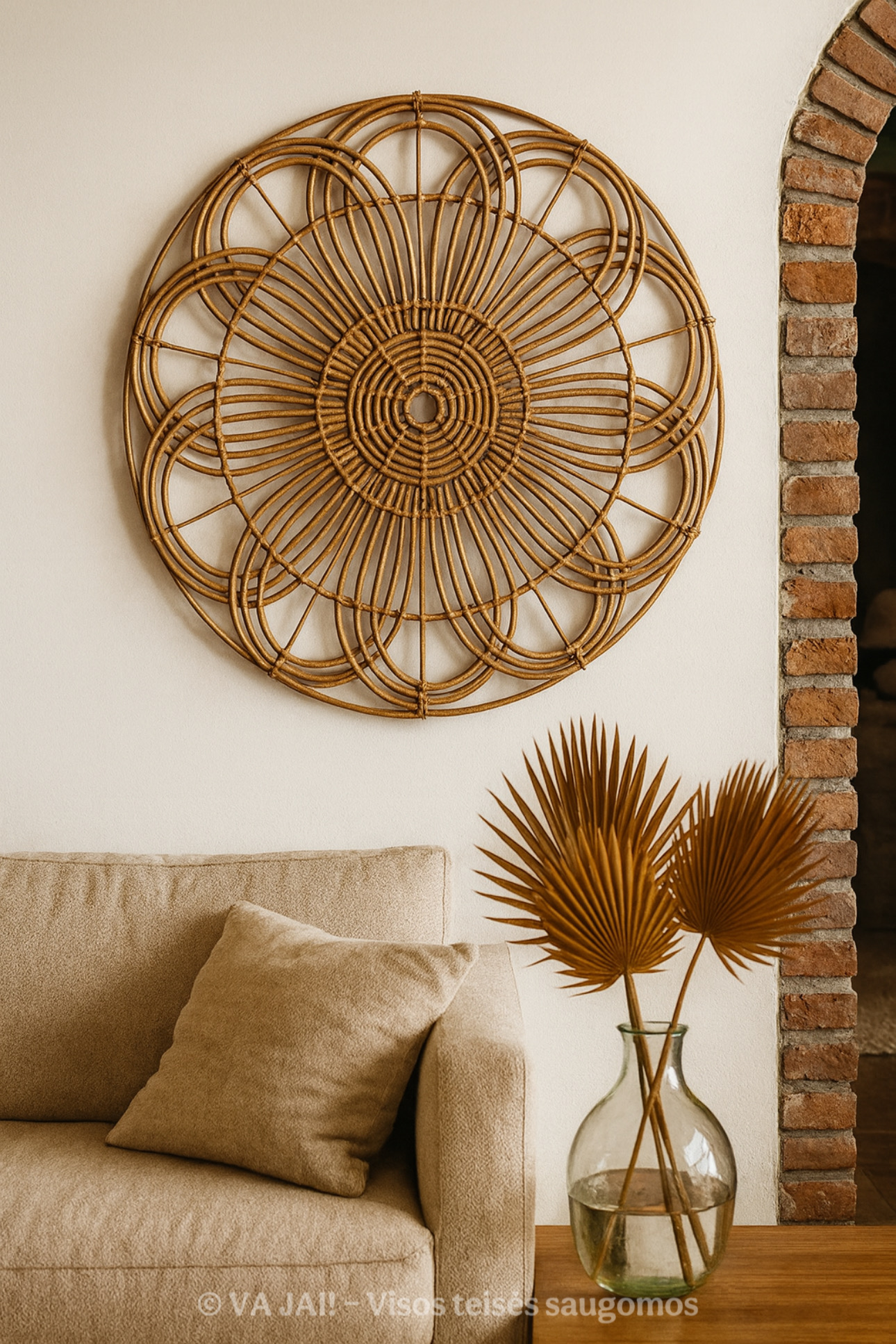 Sieninė dekoracija „April“ - Image 5