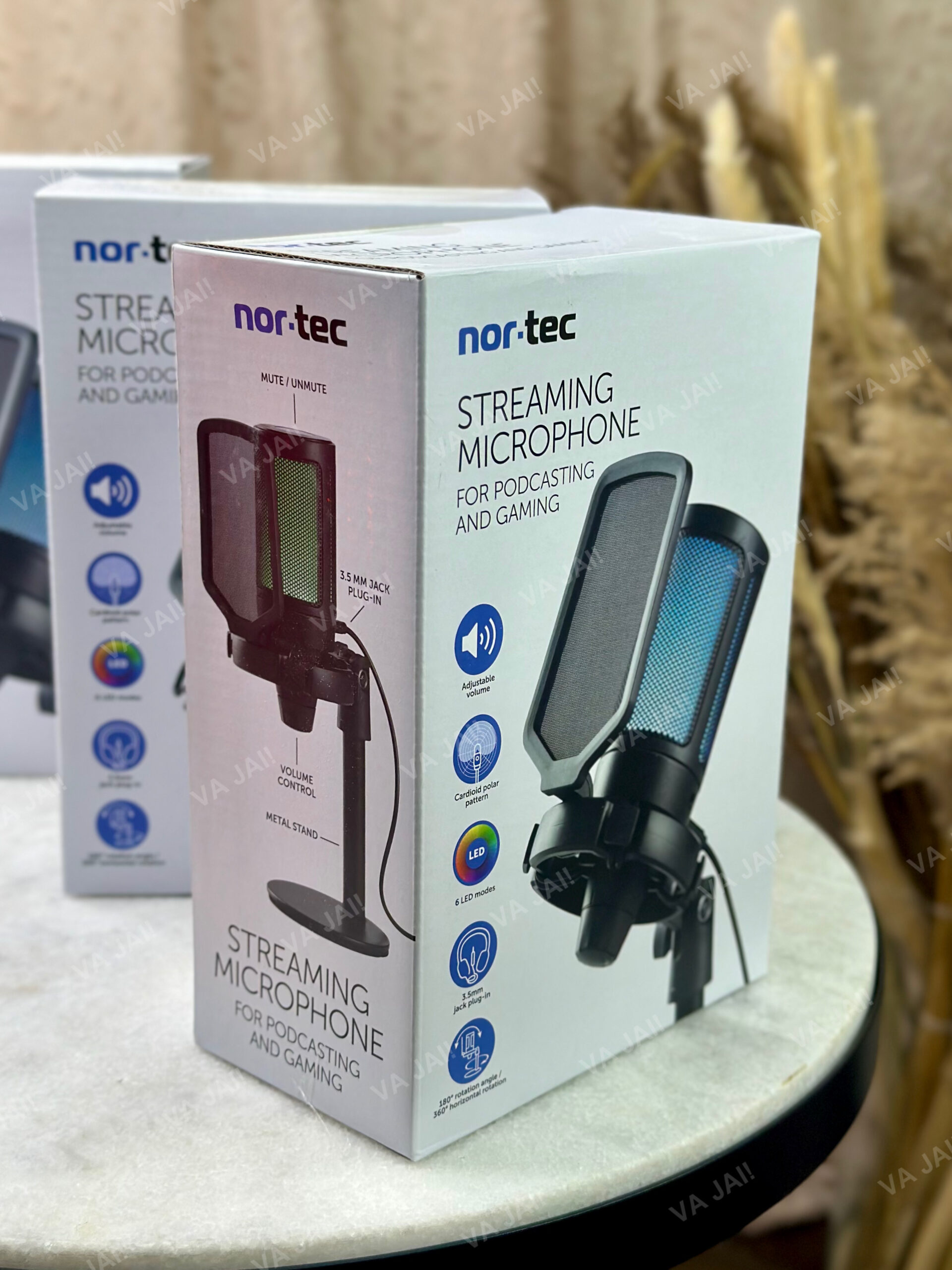 Nor-Tec profesionalus rgb pc mikrofonas - Image 5